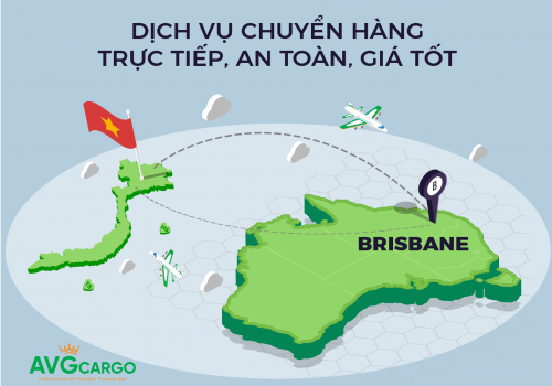 Dịch vụ chuyển hàng từ Brisbane (Bang Queensland, Úc) về Việt Nam trực tiếp, an toàn, giá tốt 