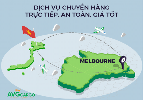 Dịch vụ chuyển hàng từ Melbourne (Bang Victoria, Úc) về Việt Nam trực tiếp, an toàn, giá tốt 
