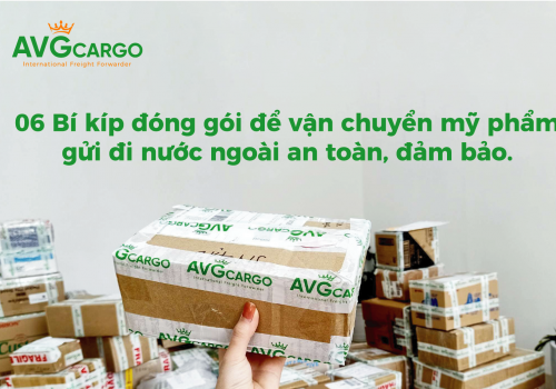 06 Bí kíp đóng gói để vận chuyển mỹ phẩm gửi đi nước ngoài an toàn, đảm bảo 