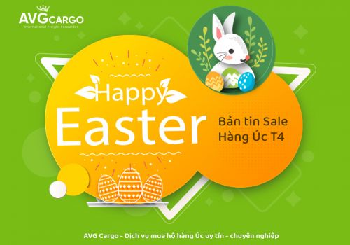 Bảng tin sale tháng 04 năm 2021 - mua hộ hàng Úc chính hãng giá rẻ nhân dịp lễ phục sinh