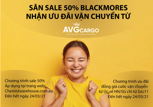 Bí kíp mua các sản phẩm Blackmores hàng chuẩn, giá rẻ với dịch vụ mua hàng hộ từ Úc về Việt Nam của AVG Cargo .