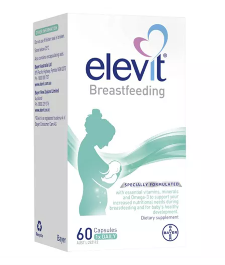 Elevit Breastfeeding Multivitamin Capsules 30 Pack (30 Days)
